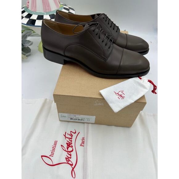Men\'s Christian Louboutin CORTOMALE lace up Oxford size 43 made in Italy main image 6